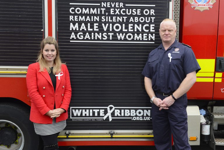 White Ribbon Day – Tyne and Wear organisations come together to say ‘No’ to violence against women