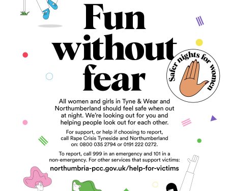 Read more about “Fun without fear” is what women are entitled to, says PCC Kim McGuinness as a region-wide campaign to promote women’s safety at night