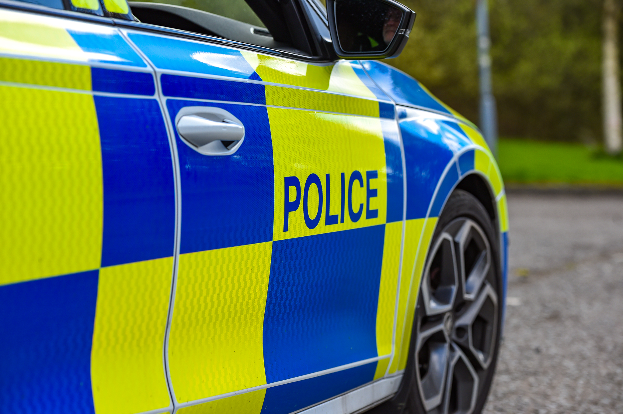 Northumbria Police Roads Policing Unit vehicle.